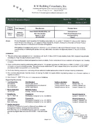 PR TECH DOCS FL19007 R4 AE (A) EVAL 19007.16