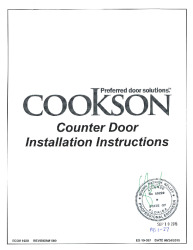 PR Instl Docs FL19075 R1 II ES10-397 Install Inst TCCI S S