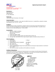 PR TECH DOCS FL19269 R3 AE 1150 1150S PO NI EVAL REPORT 2020