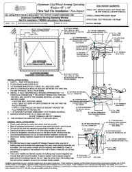 PR Instl Docs FL19280 R1 II 436-H-103.28 Clad ES AWN 48X48