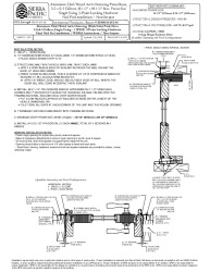 PR Instl Docs FL19290 R3 II Clad Arch OS 1-Wide DR 38 5 x 98 5 CCL 436-H-611 68 E0409 01-602-44