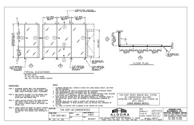 PR INSTL DOCS FL19613 R1 II ALDORA TCW-250P LMI UNREINFORCED 2017-10-11 DIG SIGN