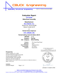 PR Instl Docs FL19624 R1 II 1 5V 26ga WoodDeck R1 EVALREPORT