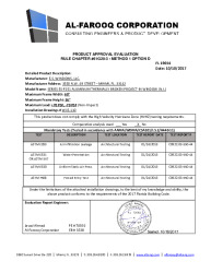 PR TECH DOCS FL19654 R1 AE SS - ES-P251 PROJECT-IN W (NI)-PAE 2017