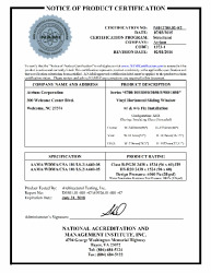PR CERTIFICATE FL19703 R2 C CAC NI012705.02-R2