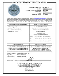 PR CERTIFICATE FL19703 R4 C CAC NI012909-R5 150-160 HS W-FIN