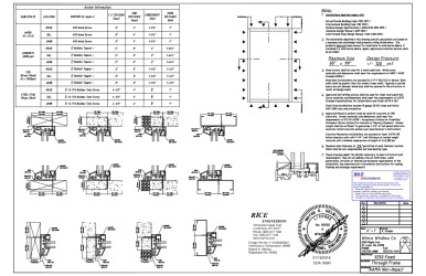 PR INSTL DOCS FL19710 R1 II 3250 FX THROUGH FRAME INSTALLATION