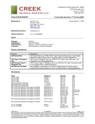 PR Instl Docs FL19903 R3 II USP17001.1 2020 FBC Eval BUR nonHVHZ final