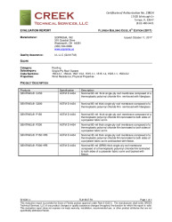PR Instl Docs FL19947 R5 II SI16001.5 2017 FBC Eval Report Sentinel Single Ply final