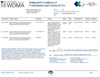 PR CERTIFICATE FL19949 R2 C CAC CCL 14059