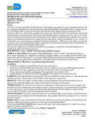 PR CERTIFICATE FL20078 R2 C CAC S-6070F FLUSH OS DOORS-NOA 20.0910-02