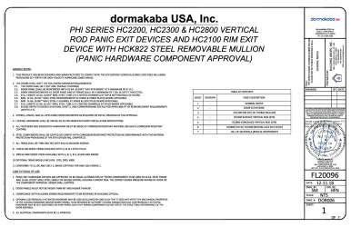 PR Instl Docs FL20096 R3 II DOR006 SS 2019-02-18