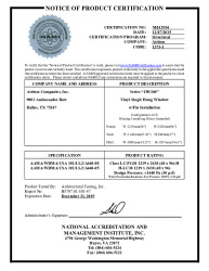 PR CERTIFICATE FL20100 R7 C CAC NI012954 150 160 SH B8797.01