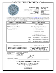 PR CERTIFICATE FL20100 R13 C CAC NI013111.01-R3