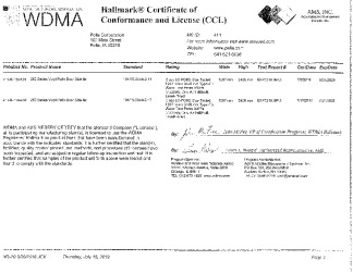 PR CERTIFICATE FL20146 R2 C CAC 411-H-1504.01 08