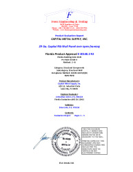 PR Instl Docs FL20148 R2 II FL20148.2R1 29 Ga. Capital Rib Wall Panel Open Framing sealed