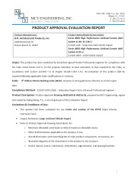 PR TECH DOCS FL20149 R1 AE EVALUATION REPORT SS