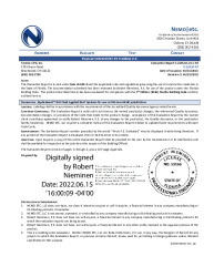 PR TECH DOCS FL20324 R7 AE 2022 06 15 FINAL ER TREMCO LARS A BIO FL20324-R7