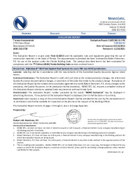 PR TECH DOCS FL20324 R6 AE 2021 11 24 FINAL ER TREMCO LARS A BIO FL20324-R6