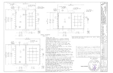 PR Instl Docs FL20359 R3 II SS - Series MG-300 Alum HR (LMI) DWG W16-26 2020