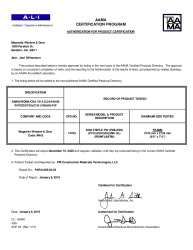 PR CERTIFICATE FL20377 R1 C CAC 14783