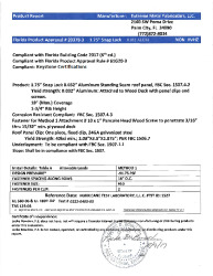PR Instl Docs FL20378 R1 II FL 20378.3 SNAP LOCK  ALUM 1.75-ssr