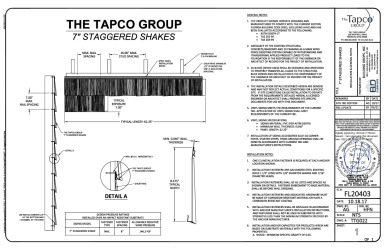 PR Instl Docs FL20403 R3 II TTG022 - 7in Staggered Shakes SS 2021-06-13