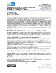 PR INSTL DOCS FL20455 R2 II STEEL SECTIONAL GARAGE DOOR 18-2 X 22 (LMI)-NOA  20.0819-05