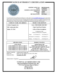 PR CERTIFICATE FL20471 R11 C CAC NI012941.04-R2