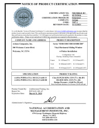PR CERTIFICATE FL20472 R5 C CAC NI013080.01-R3