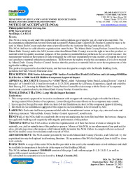 PR CERTIFICATE FL20485 R2 C CAC PHG SERIES ADVANTAGE 9700 URFACE NOA 20-1208.04