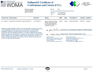 PR CERTIFICATE FL20532 R2 C CAC 411-H-1489.54 CCL