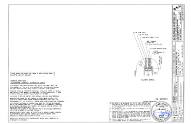 PR Instl Docs FL20701 R2 II SS - ENV-350 IS Entrance Door (LMI)-2017 DWG W17-36