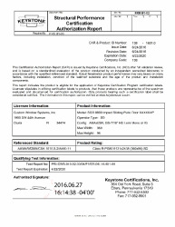PR CERTIFICATE FL20838 R2 C CAC 138-1601CAR