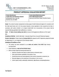 PR TECH DOCS FL20877 R3 AE EVALUATION REPORT 02.12.2019