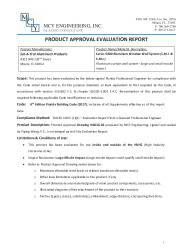 PR TECH DOCS FL21033 R1 AE EVALUATION REPORT SS