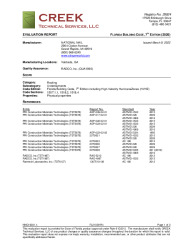 PR Instl Docs FL21039 R4 II NNC16001.4 2020 FBC Eval Underlayments FINAL