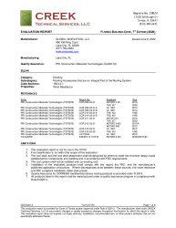 PR Instl Docs FL21047 R3 II GIE16001.3 2020 FBC Eval Endureed final
