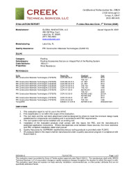PR Instl Docs FL21047 R2 II GIE16001.2 2020 FBC Eval Endureed final