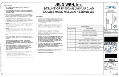 PR Instl Docs FL21060 R3 II JW062 SS 2019-06-19