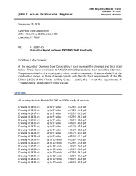 PR TECH DOCS FL21067 R5 AE EVAL REPT OHD 301 5800 S