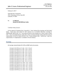 PR TECH DOCS FL21067 R3 AE EVAL REPT OHD 301 5800 R2 S