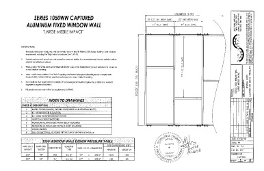 PR Instl Docs FL21123 R1 II FL21123.1 SUN 1050WW - Large Missile Impact