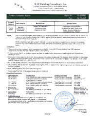 PR TECH DOCS FL21138 R4 AE EVAL 21138.17