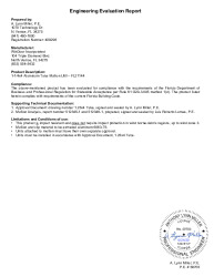 PR TECH DOCS FL21144 R3 AE 1.25 X4 LMI - ENG EVAL