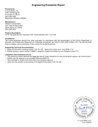 PR TECH DOCS FL21144 R3 AE 3.25 TB 135D VERTICAL LMI - ENG EVAL