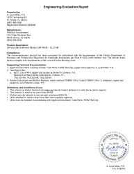 PR TECH DOCS FL21144 R3 AE TUBE HORIZONTAL LMI HVHZ - ENG EVAL