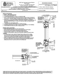 PR Instl Docs FL21154 R1 II Superseal 8000 Vinyl Casement OP 36x72 CCL 448-H-004 11 ESP009678P-1224 REV A