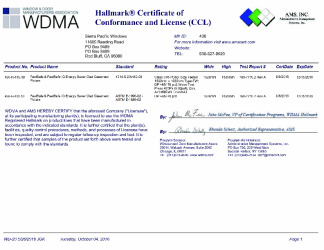 PR CERTIFICATE FL21160 R1 C CAC 436-H-105.49, .51CCL