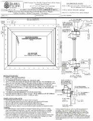 PR Instl Docs FL21160 R1 II Superseal 8000 Premium Vinyl DH and Dbl Slider Pic 96x54 CCL448-H-010 03 ESP009552P-1217 REV A